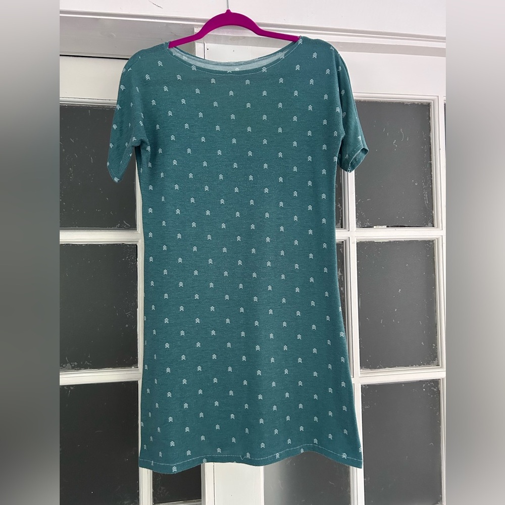 Teal Mini Dress
